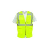 Kanca Mühendis Ikaz Yeleği Sarı - 2XL