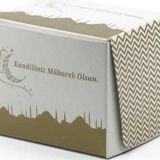 Kandil Simidi Kutusu (5'li) 8x8x8 cm - 100 Adet