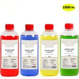 Kandillo, Kandil Yağı, 4 lü Set, 250 ml, (Sarı, Kırmızı, Mavi, Yeşil) Kokusuz Dumansız Iç Mekan Gaz Lambası - Renkli