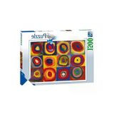 Kandinsky'nin 1913 Tarihli Kareler Tablosu - 1500 Parça Puzzle