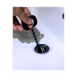 Kanem3D Sert Plastik Gider Temizleme Aleti - Lavabo ve Banyo Duş Gideri Açıcı Pratik Aparat