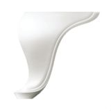 KANEPE KOLTUK BAZA SEHPA TV ÜNİTESİ PLASTİK AYAK IRMAK 14 CM BEYAZ (4 ADET)