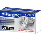 Kangaro Renkli Zımba Teli No.24-6-1m 1000 Adet Metalik Ölçülerle Kullanıma Hazır