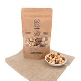 Kangina Giresun Kalite Kavrulmuş İç Fındık 100g - Çifte Kavrulmuş, Taze ve Kıtır, Vakumlu Paket,%100 Doğal Premium Atıştırmalık (Zarlı İç Fındık)
