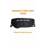 Kangoo 3 2007-2021 Arası 3 Boyutlu Vip Deri Torpido Örtüsü