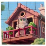 Kanilka Manyetik Küp Puzzle Kedi - 6 Farklı Yapboz
