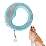 KANJI Otomatik Köpek Gezdirme Tasması – Mavi | 2.5 Metre Geri Çekilebilir Plastik Tasma – Ergonomik Tutma Saplı, Güçlü Metal Kancalı, Küçük ve Orta Irklar İçin Uygun | Yürüyüş & Eğitim için