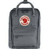 Kanken Mini Sırt Çantası Unisex Antrasit Silikon Malzemeden Üretilmiştir