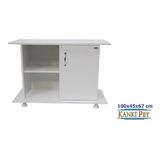Kanki Pet 100 cm MDF Akvaryum KP1045 Beyaz Sehpa 100 x 45 x 67 cm Akvaryum Beyaz sehpa