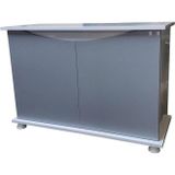 Kanki Pet 100 cm MDF KP1004025GR Flex Gri Kapaklı Akvaryum Sehpası