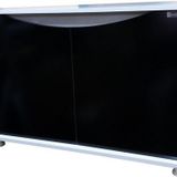 Kanki Pet 100 cm MDF KP1004025SY Flex Siyah Kapaklı Akvaryum Sehpası