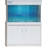 Kanki Pet 100 cm Mobilyalı Lüks Akvaryum Kumandalı LED Aydınlatma Sistemli