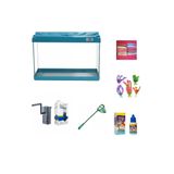 Kanki Pet 30 cm Akvaryum Hazır Set 3018 Turkuaz