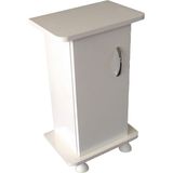Kanki Pet 35x33x67 cm Beyaz Mdf Flex İthal Akvaryum Sehpası