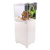 Kanki Pet 40X40X40 Nano Beyaz Sehpalı Akvaryum Seti 6mm Ultra Clear