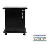 Kanki Pet 41 cm Mdf Flex Ithal Akvaryum Sehpası 41X39X67 cm - Siyah