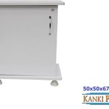 Kanki Pet 50 CM Akvaryum Sehpa Beyaz 50 x 50 x 67 CM