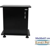 Kanki Pet 50 Cm Mdf Akvaryum Sehpa Siyah Sehpa 50X50X67H Cm