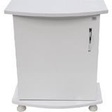 Kanki Pet 50 cm Mdf Bombeli Akvaryum Sehpa 50X27X67 cm - Beyaz