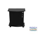 Kanki Pet 50 cm Mdf Bombeli Akvaryum Sehpa 50X27X67 cm - Siyah