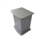 Kanki Pet 52 Cm MDF İthal Oval Gri Akvaryum Sehpası 52 x 45 x67 Cm