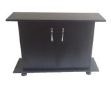 Kanki Pet 80 cm MDF Akvaryum Siyah Düz Sehpa 80x28x67 Cm