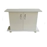 Kanki Pet 80 Cm MDF Düz Akvaryum beyaz Sehpa 80x28x67 cm
