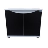 Kanki Pet 80 Cm MDF KP8045FSY Flex Siyah Kapaklı Akvaryum Sehpası 80x45x69 cm