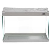 Kanki Pet KP3518 Renkli Kapak Akvaryum Beyaz 35 CM