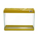 Kanki Pet KP3518 Renkli Kapak Akvaryum Sarı 35 CM