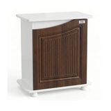 Kanki Pet West Seri WEST6035-CVZ1 Akvaryum Sehpası 60x35x69h cm Beyaz-Ceviz