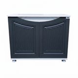 Kanki Pet Western Seri Akvaryum Sehpası 80x45x69 cm - Beyaz/Antrasit - WESTERN8045B-ANT1