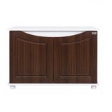 Kanki Pet Western Seri Akvaryum Sehpası WESTERN10040-CVZ25 | 100x40x69 cm Beyaz-İtalyan Ceviz