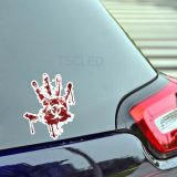 Kanlı EL Araba Sticker Yapıştırma
