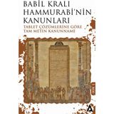 Kanon Babil Kralı Hammurrabi'nin Kanunları: Tablet Çözümlerine Göre Tam Metin Kanunname - Standart - Çok Renkli