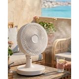 Kanonik Education 2200 Rpm Mini Masaüstü Vantilatör Sessiz ve Güçlü Hava Akışlı Fan - Renkli