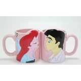 Kanonik Education Küçük Deniz Kızı Ariel Ve Prens Eric Çift Kupa Bardak Seti
