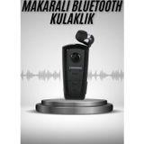 Kanonik Education Makaralı Bluetooth Kulakiçi Yaka Kulaklığı Kablosuz Kulaklık