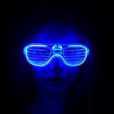 Kanonik Education Mavi Led Işıklı Parti Gözlüğü - Neon 3 Modlu