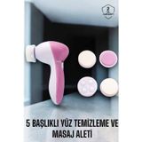 Kanonik Education Taşınabilir Yüz Temizleme Cihazı Masaj, Peeling, Temizlik 5 Başlıklı