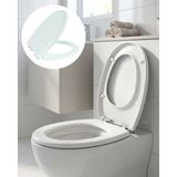 Kanonik Education Universal Klozet Kapağı Kolay Montaj Kaydırmaz Alt Ped Dayanıklı Banyo Aksesuarı