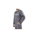 Kant 16/12 Gabardin Kumaş Bütün Kollu Tulum Gri