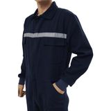 Kant 16/12 Gabardin Kumaş Bütün Kollu Tulum Lacivert