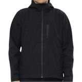 Kant Softshell Rüzgar ve Suya Dayanıklı Kapüşonlu Ceket Mont Siyah - 3XL