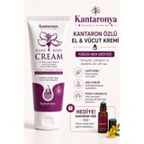 Kantaronya Kantaron Özlü Premium El ve Vücut Bakım Kremi 50 ml | Yoğun Nemlendirici | Panthenol | Seramid