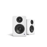 Kanto YU2 Masaüstü Hoparlör, Güç Kaynaklı | 7,6 cm Kompozit Sürücü | 1,9 cm İpek Kubbe Tiz Hoparlörü | Sınıf D Amplifikatör | 100 W | Entegre USB-DAC | Subwoofer Çıkışı | Mat Beyaz |