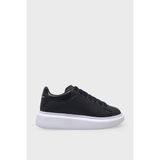 Kanuga Unisex Sneaker Siyah Beyaz BST150 - Siyah - Beyaz