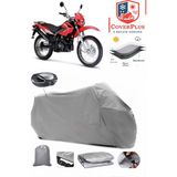 Kanuni Cross 250 Arka Çanta Uyumlu (Gri) Motorsiket Brandası Motor Örtüsü Çadır Su Geçirmez Motosiklet Kılıfı Motor Brandası - Gri- Arka Çanta UYUMLU