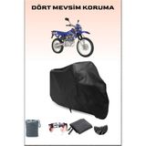 Kanuni Cross 250 Uyumlu Siyah Motorsiklet Branda, Motor Örtüsü