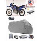 Kanuni Enduro 200 Branda Gri Arka Çanta Uyumlu(Topcase) Motosiket Brandası Motor Örtüsü Çadır Su Geçirmez Motosiklet Kılıfı Motor Brandası,lastikli,taşıma Torbalı